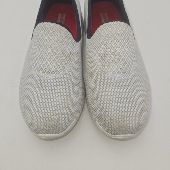 Skechers Go Walk Goga Mat Air Cooled Gray Low Top Slip On Shoe 16708 Womens 8.5 - Picture 9 of 10